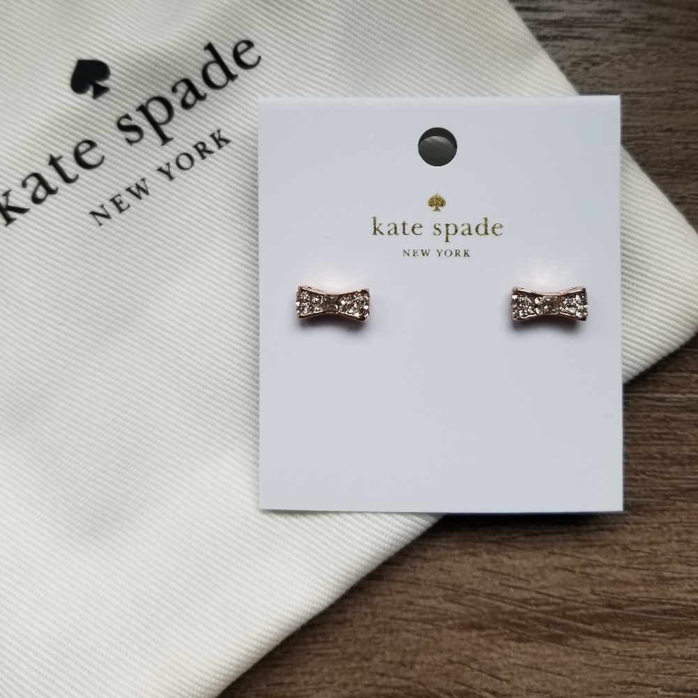 Kate Spade bow stud earrings